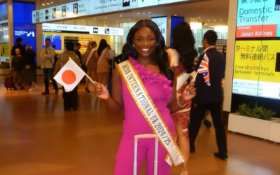 Our Miss International UK has Arrived in Tokyo!